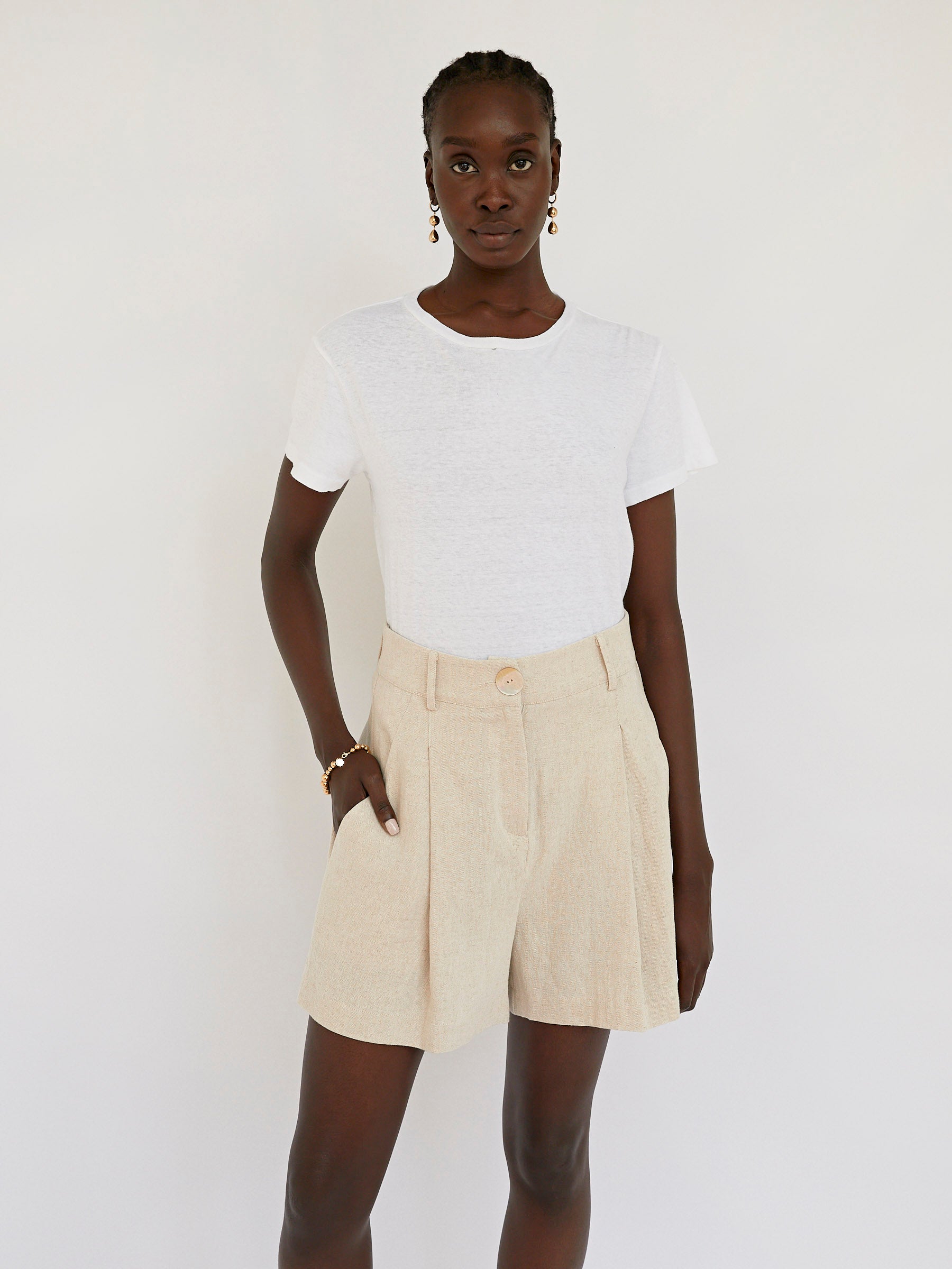 Marle | Marion Short in Birch | The UNDONE