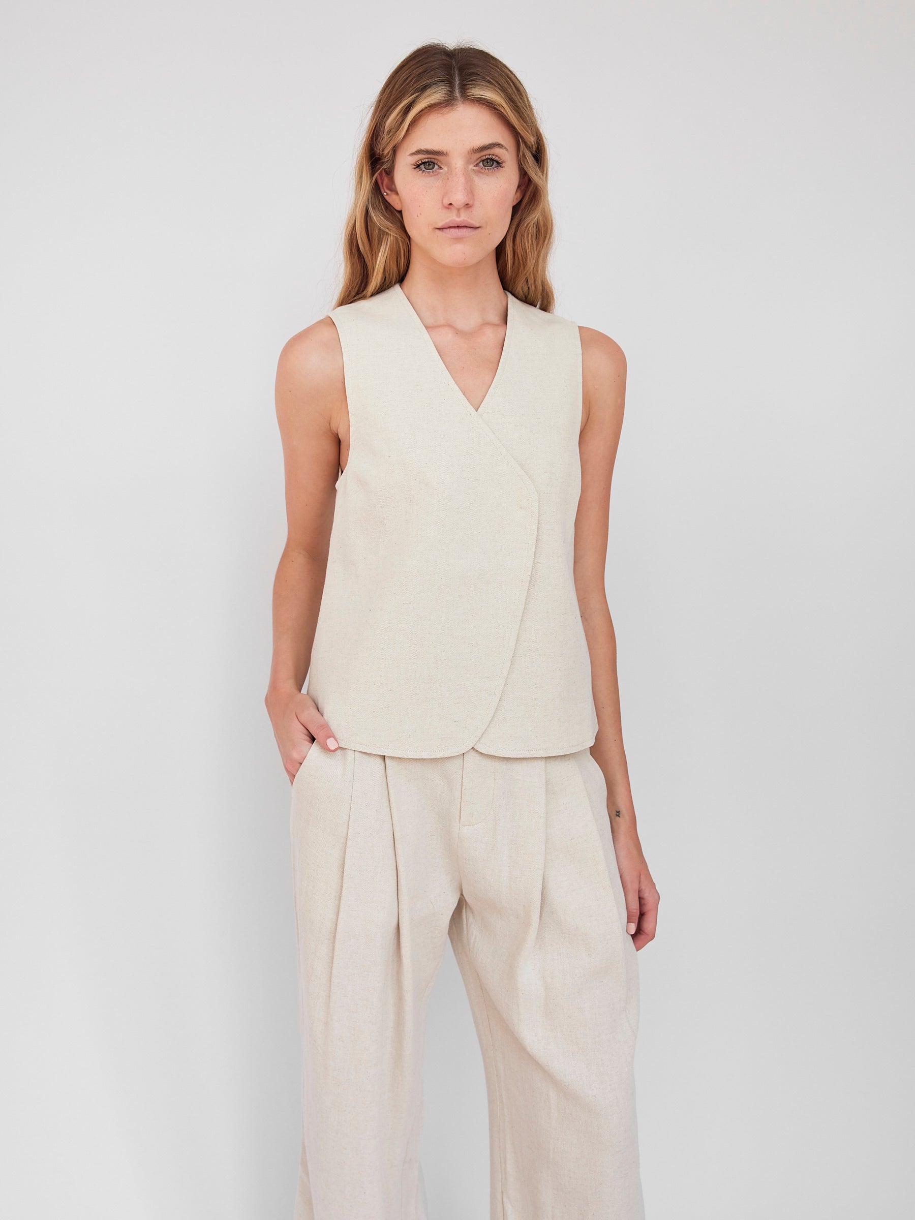 Marle | Percy Waistcoat in Birch | The UNDONE