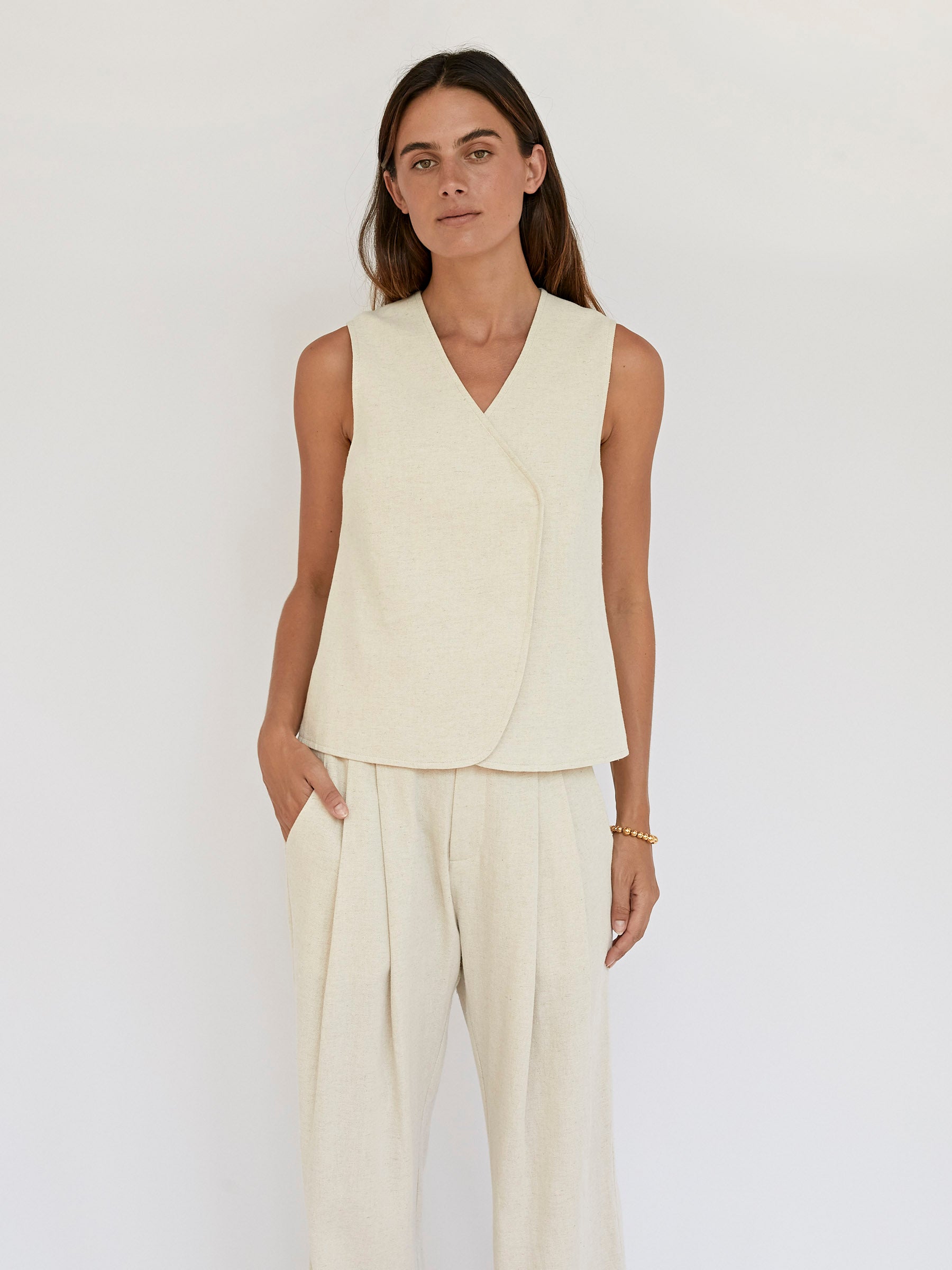 Marle | Percy Waistcoat in Birch | The UNDONE