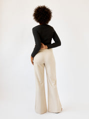 St. Agni | Mona Trousers in Oatmeal | The UNDONE