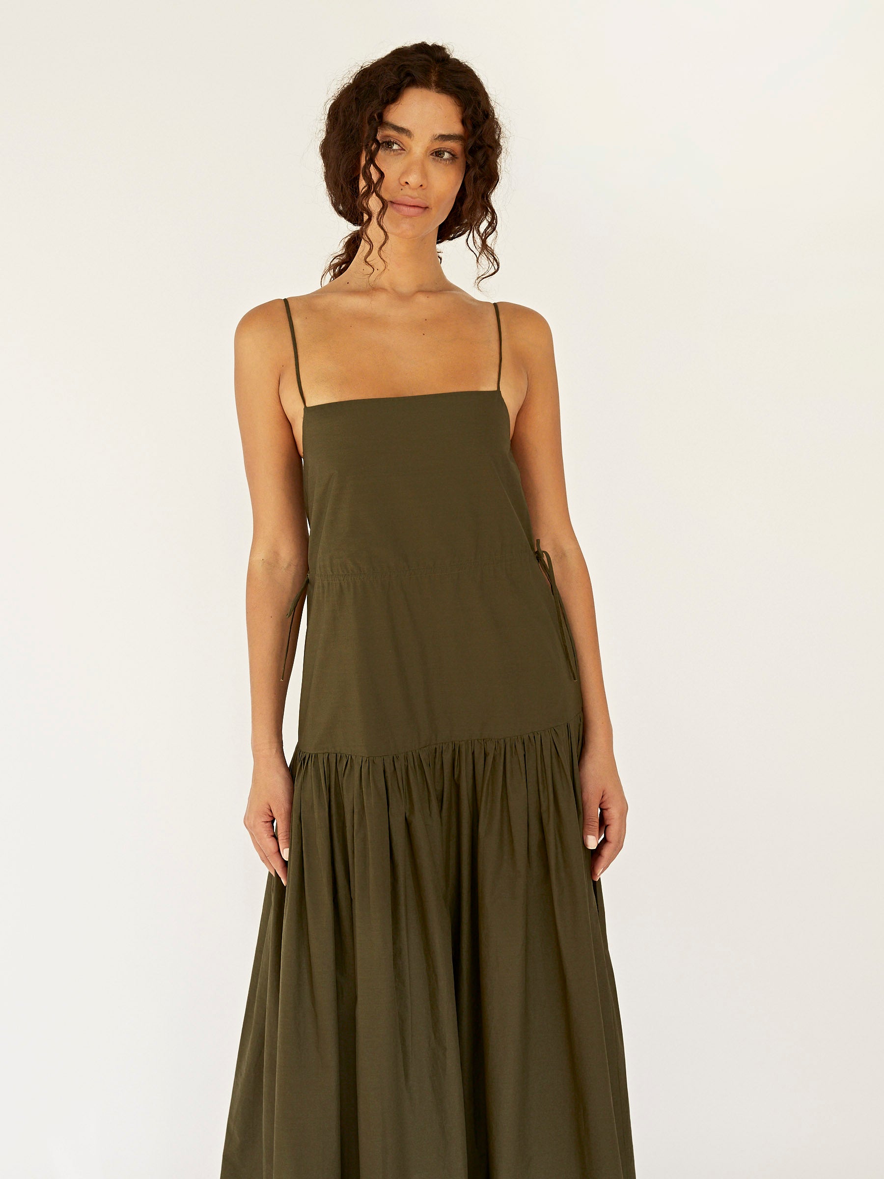 Matteau Drop Waist Sundress in Cyprus The UNDONE