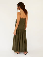 Matteau | Drop Waist Sundress in Cyprus | The UNDONE