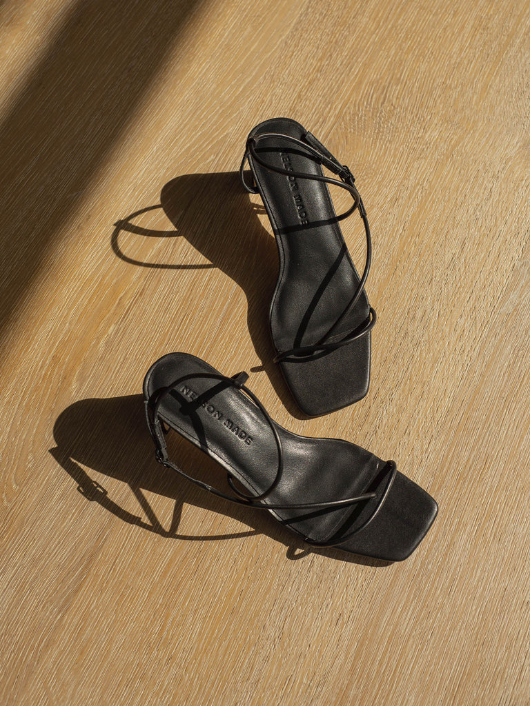 Black midi deals heels