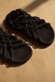Nomadic State of Mind | JC Sandal in Black | The UNDONE