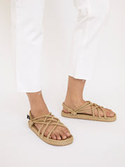 Nomadic State of Mind | JC Rope Sandal in Camel | The UNDONE