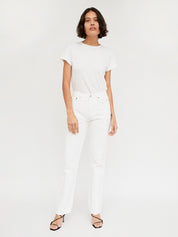 RE/DONE | Classic Tee in Optic White | The UNDONE