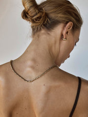 Rylan | Smooth Organic Huggies in Gold | The UNDONE