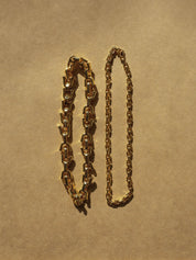 RYLAN | Thin Link Necklace in Gold | THE UNDONE