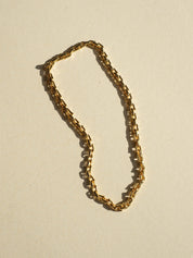 RYLAN | Thin Link Necklace in Gold | THE UNDONE