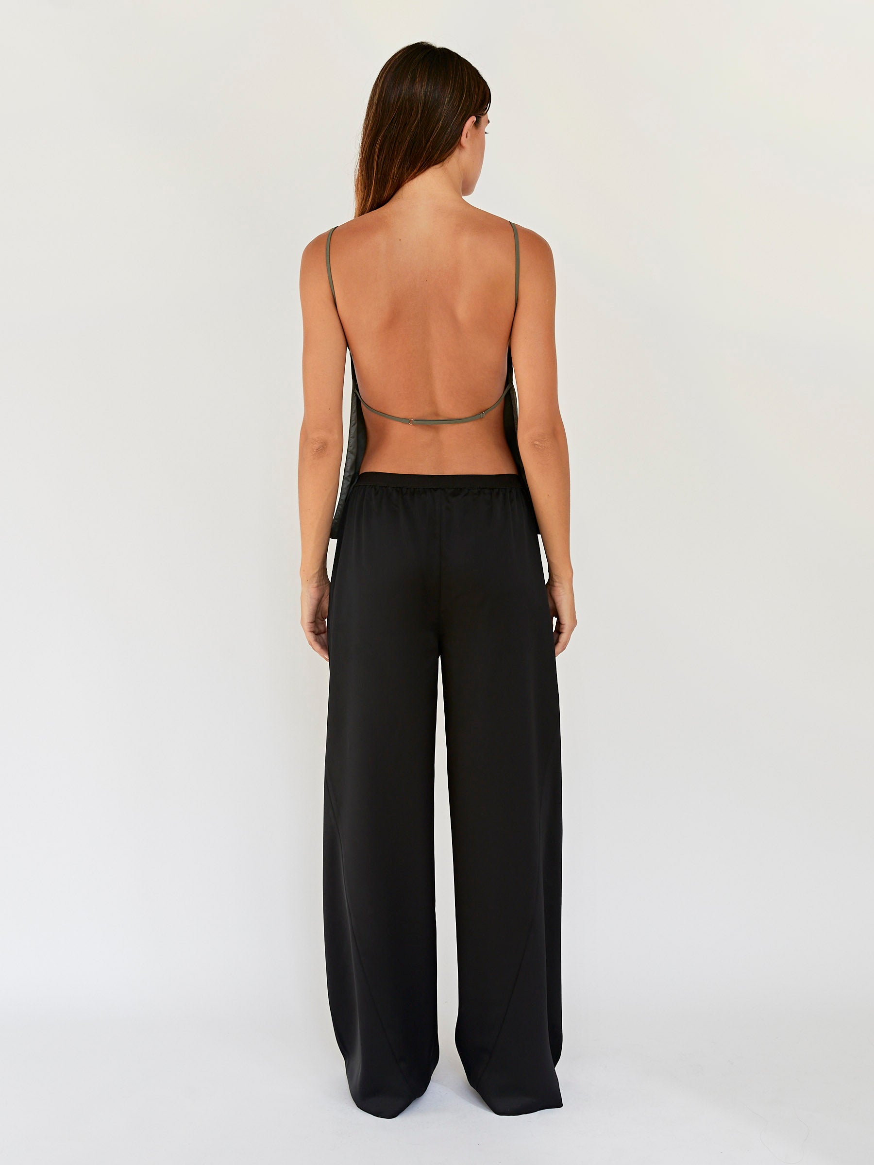 St. Agni | Square Neck Top in Thyme | The UNDONE