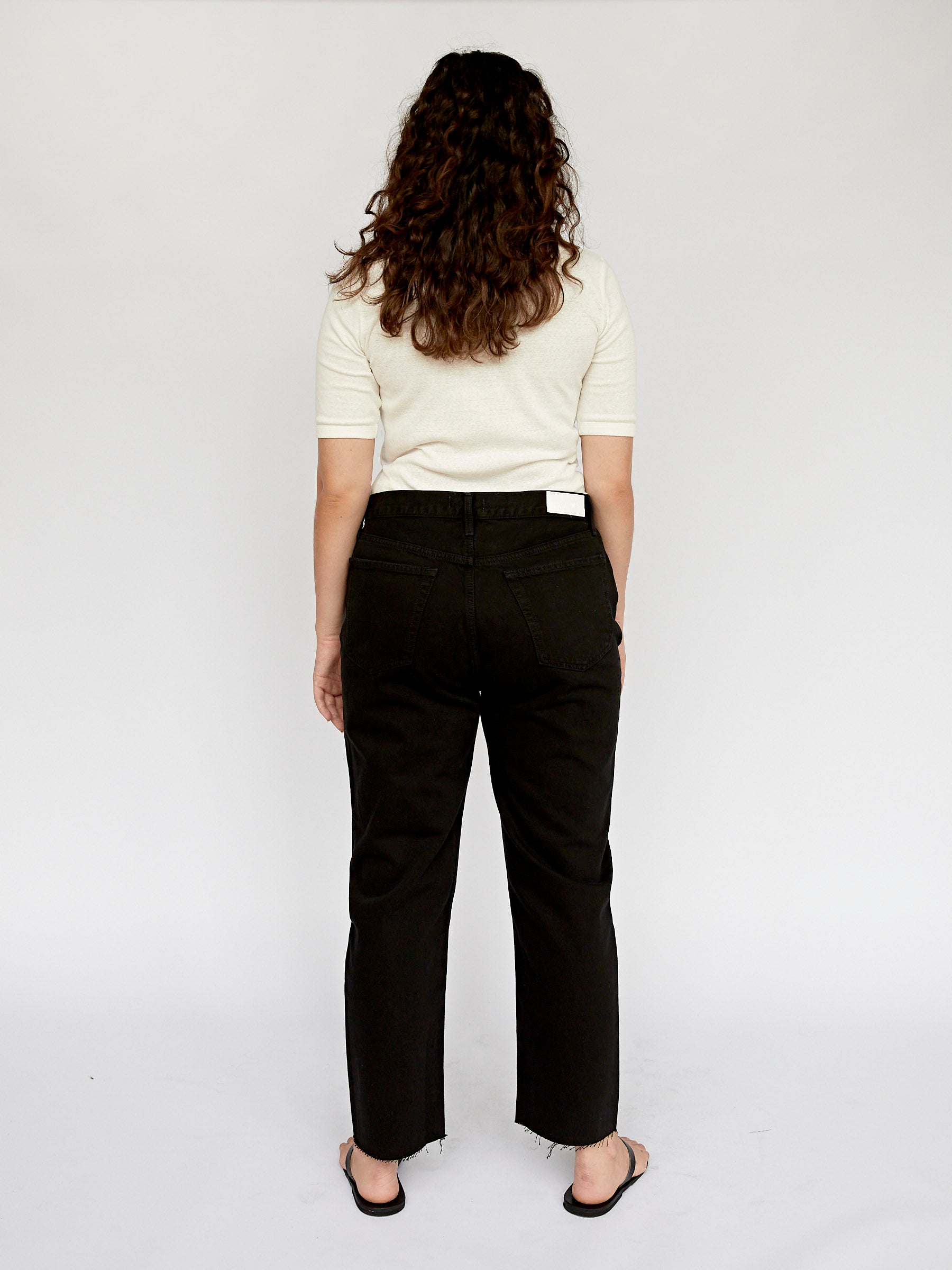 St. Agni | 70s Tee in White | The UNDONE