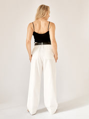 St. Agni | 90s Knit Slip Cami in Black | The UNDONE