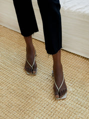 St. Agni | Kyu Heels in Lotus Green | The UNDONE