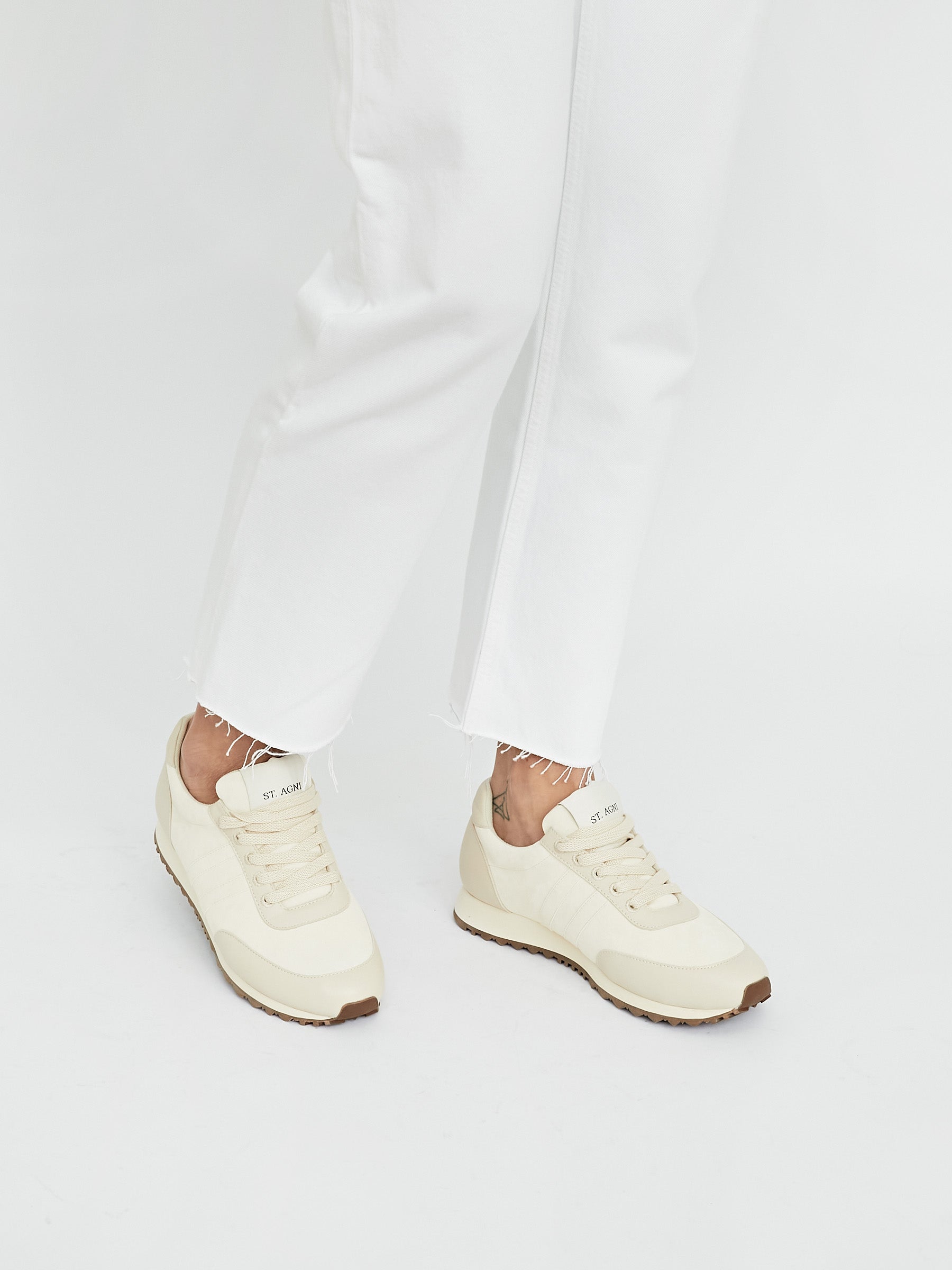 St. Agni Fog Suede Sneaker The UNDONE