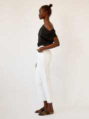 St. Agni | Yeva Top in Black | The UNDONE