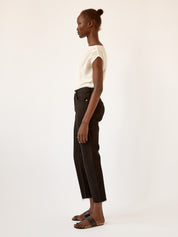 St. Agni | Yeva Top in Ivory | The UNDONE