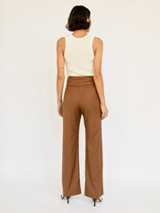 Wynn Hamlyn | Cigar Ally High Waisted Trouser | The UNDONE