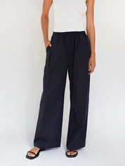 Wynn Hamlyn | Boof Pants in Navy | The UNDONE
