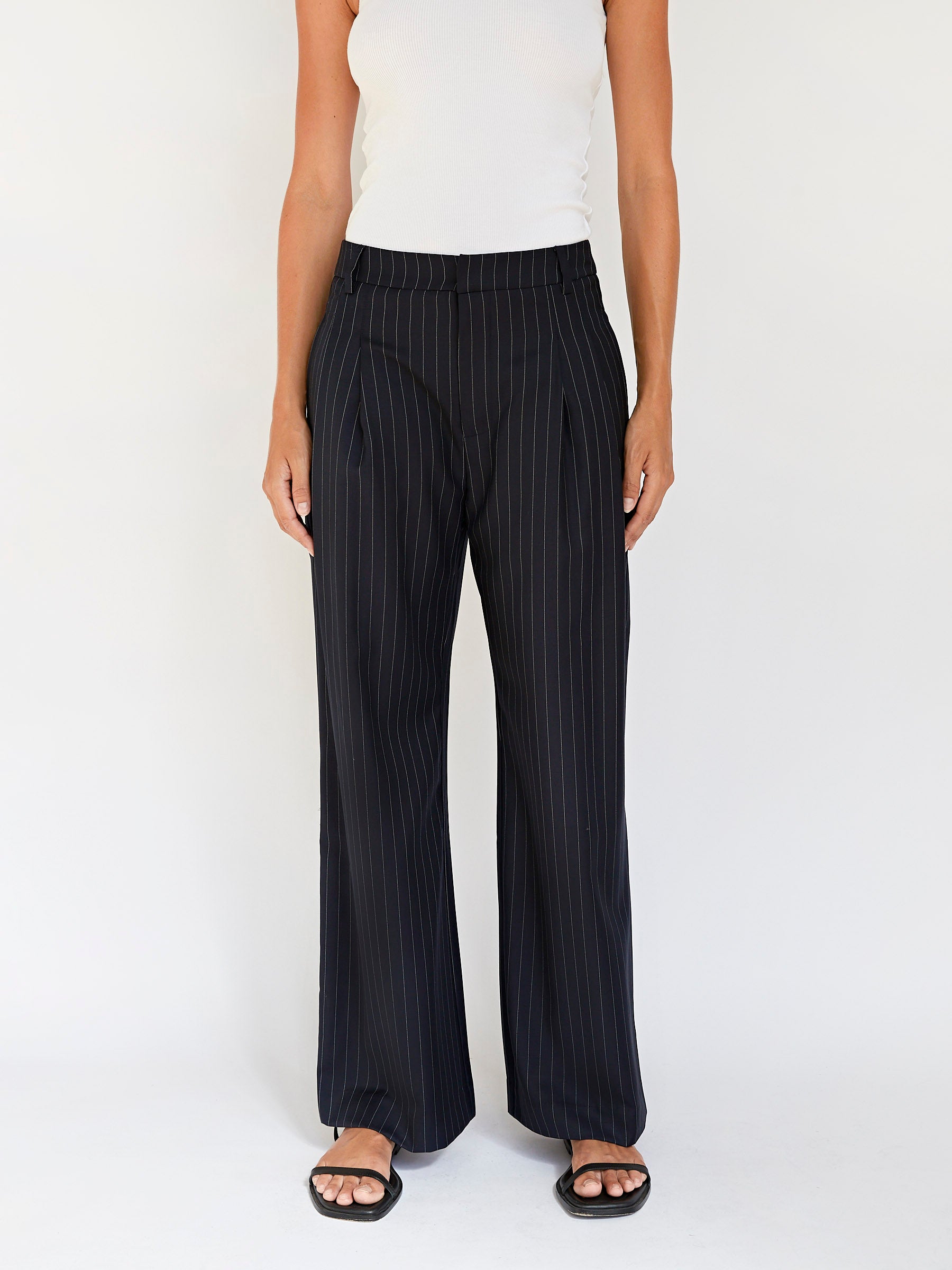 Wynn Hamlyn | Low Rise Mapplethorpe Trouser | The UNDONE