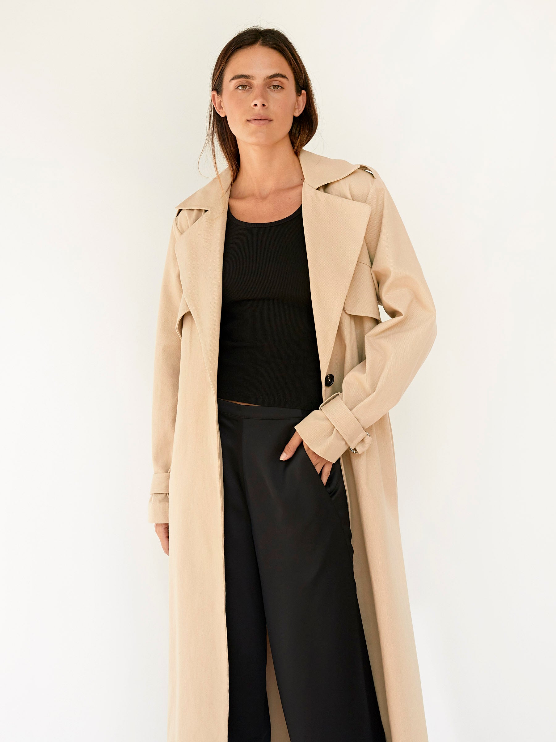 Womens tan overcoat outlet