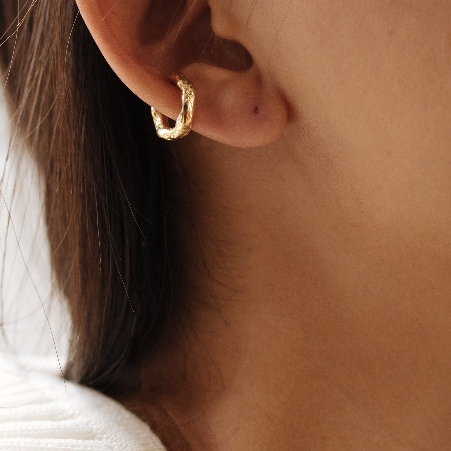 Released From Love | Classic Ear Cuff 002 in Gold Vermeil | The UNDONE