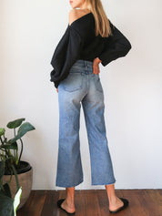 CHRISTOPHER ESBER | Reed Starr Multi Tuck Top in Black | The UNDONE